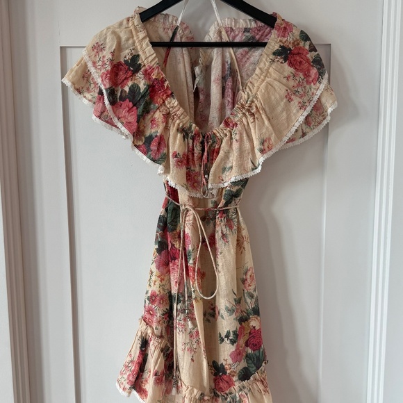Zimmermann Dresses & Skirts - Zimmermann Floral Linen Dress
